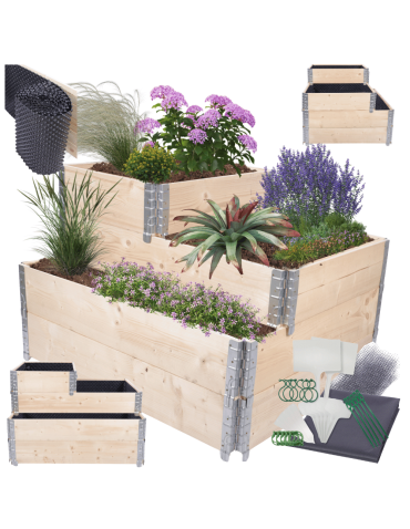 Skrzynia na warzywa FOLIA GRZĄDKA skrzynie na warzywnik inspekt 60X120X100