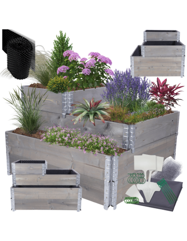 Skrzynia na warzywa FOLIA GRZĄDKA skrzynie na warzywnik inspekt 60X120X100