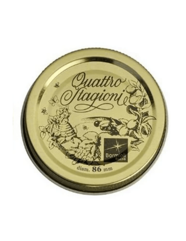 Twist off wieczka metalowe - Nakrętka zakrętka wieko do słoika BORMIOLI QUATTRO STAGIONI 86mm 1szt - product b2b.wamar.biz 2