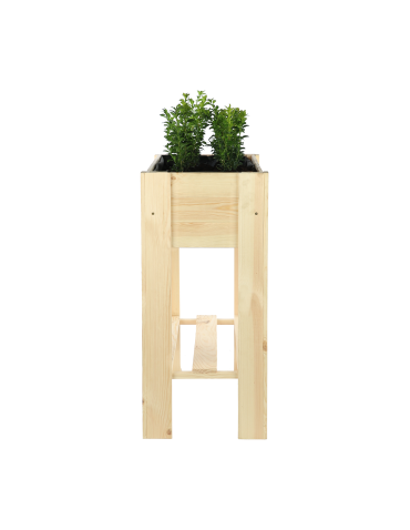 ZE1 - Ziołownik zielnik na nogach donica grządka warzywnik 80x34cm IMPREGNAT eko - product 4