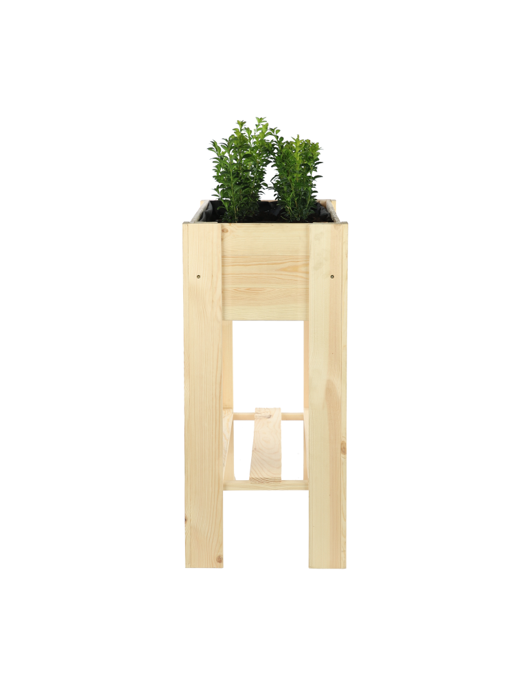 ZE1 - Ziołownik zielnik na nogach donica grządka warzywnik 80x34cm IMPREGNAT eko - product b2b.wamar.biz 4