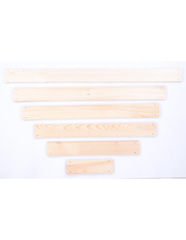 Deski Złączki Narożniki - Deska sosnowa IMPREGNOWANA 9x30x1,7 cm do donic grządek piaskownic - product 4