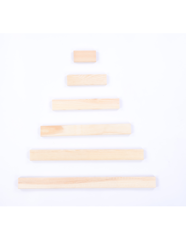 Deski Złączki Narożniki - Narożnik drewniany deska 36x9x1,7 cm do donic grządek piaskownic eko drewno - product 4