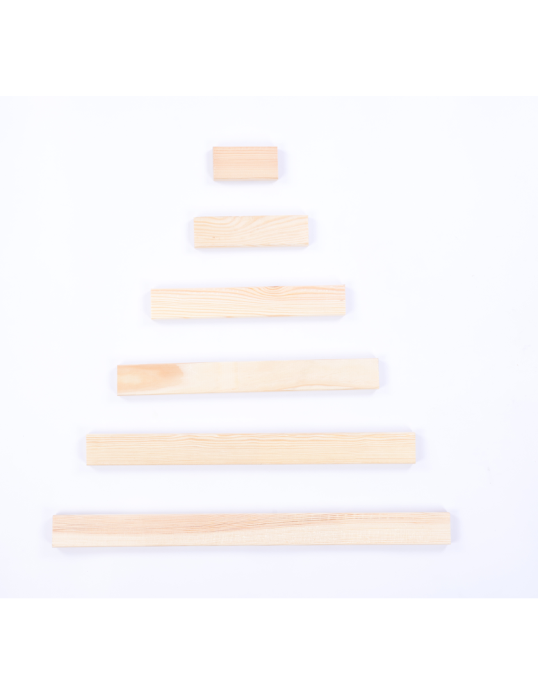 Deski Złączki Narożniki - Narożnik drewniany deska 45x9x1,7 cm do donic grządek piaskownic eko drewno - product b2b.wamar.biz 4