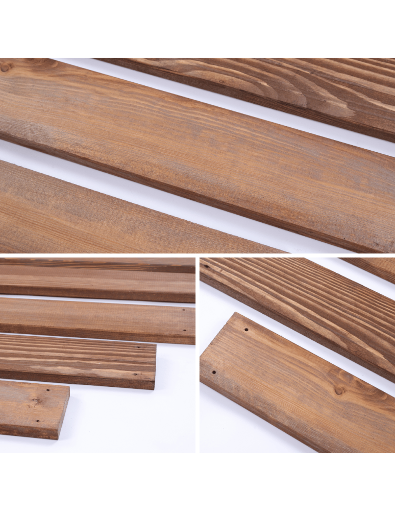 Deski Złączki Narożniki - Narożnik drewniany deska 18x9x1,7 cm do donic grządek piaskownic eko drewno - product b2b.wamar.biz 3