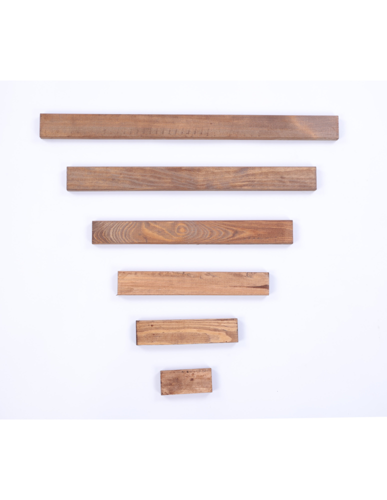 Deski Złączki Narożniki - Narożnik drewniany deska 36x9x1,7 cm do donic grządek piaskownic eko drewno - product b2b.wamar.biz 4