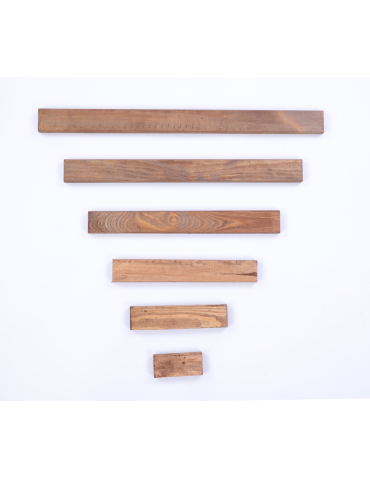 Deski Złączki Narożniki - Narożnik drewniany deska 45x9x1,7 cm do donic grządek piaskownic eko drewno - product 4