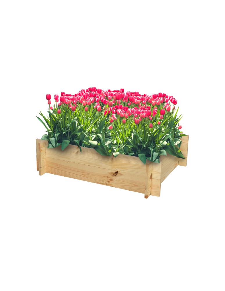 ZP05 - Skrzynia na warzywa zioła grządka podwyższona donica zielnik 80x60cm ECO - product b2b.wamar.biz 2