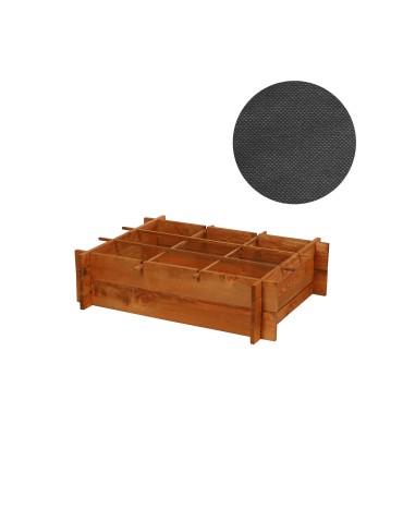 ZP05 - Skrzynia na warzywa zioła grządka podwyższona donica warzywnik 80x60cm ECO - product 4