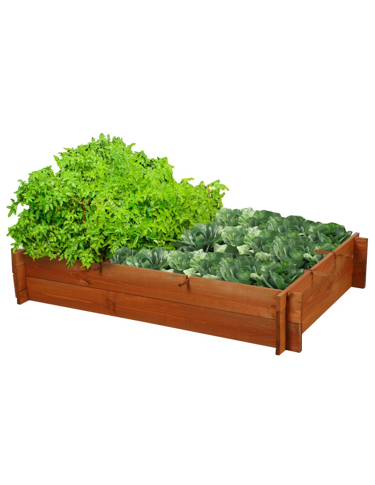 ZP05 - Skrzynia na warzywa zioła grządka podwyższona donica zielnik 120x80cm ECO - product b2b.wamar.biz 2