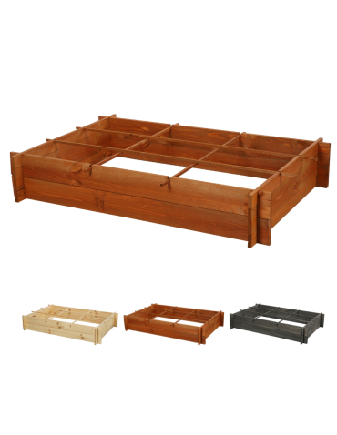 ZP05 - Skrzynia na warzywa zioła grządka podwyższona donica zielnik 120x80cm ECO - product 5