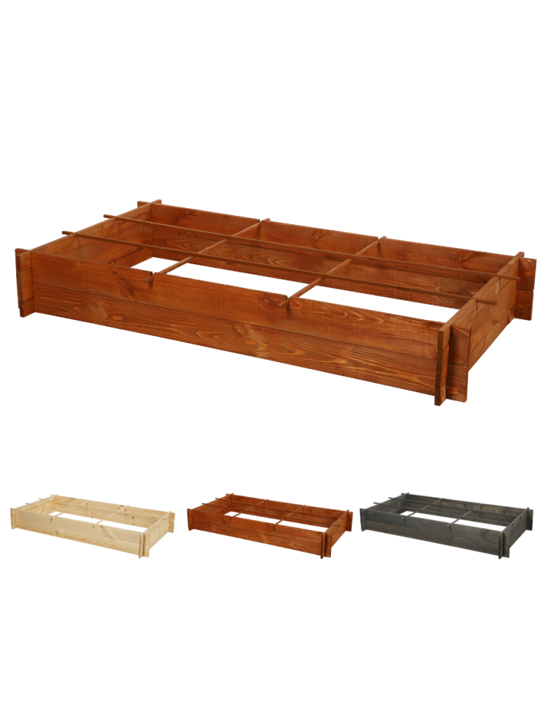 ZP05 - Skrzynia na warzywa zioła grządka podwyższona donica ziołownik 150x80cm ECO - product b2b.wamar.biz 5