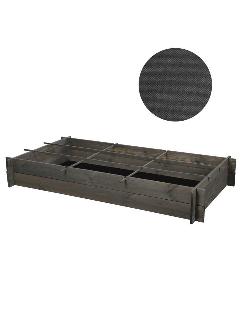 ZP05 - Skrzynia na warzywa zioła grządka podwyższona donica inspekt 150x80cm ECO - product b2b.wamar.biz 4