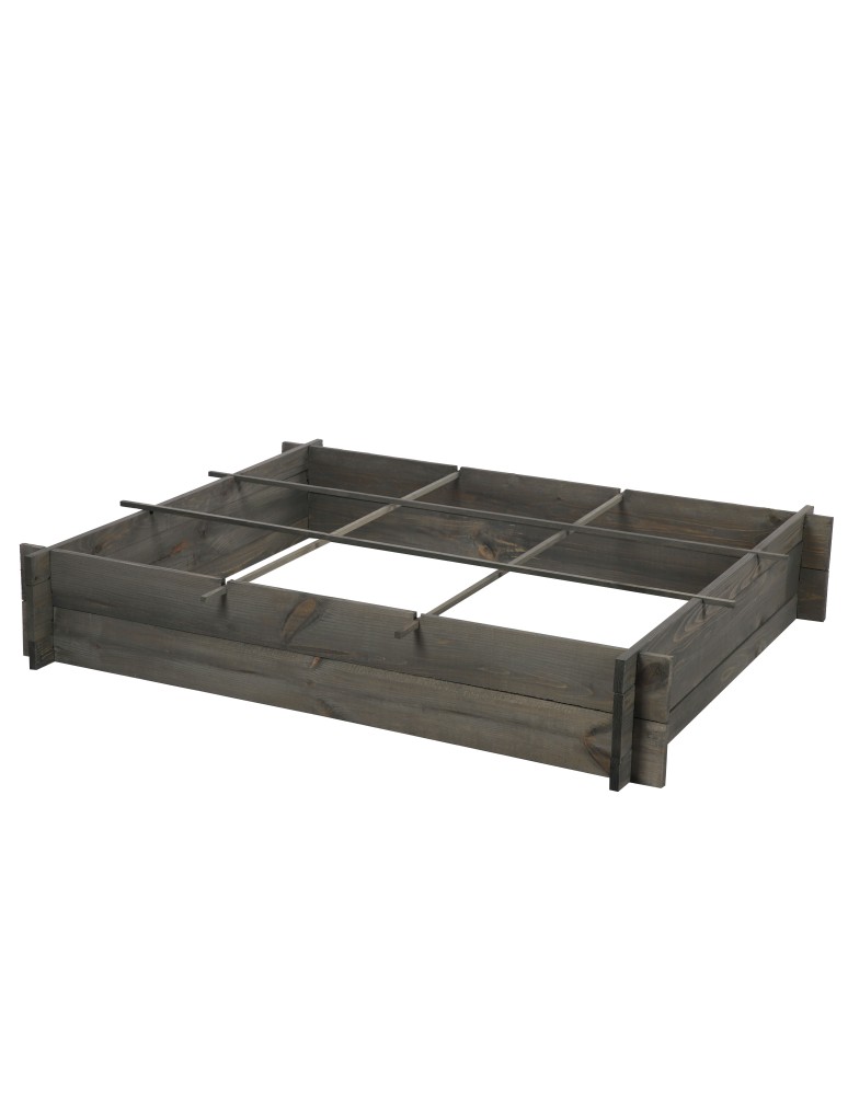 ZP05 - Skrzynie na warzywa zioła grządka podwyższona skrzynia zielnik 120x100cm ECO - produkt b2b.wamar.biz 3