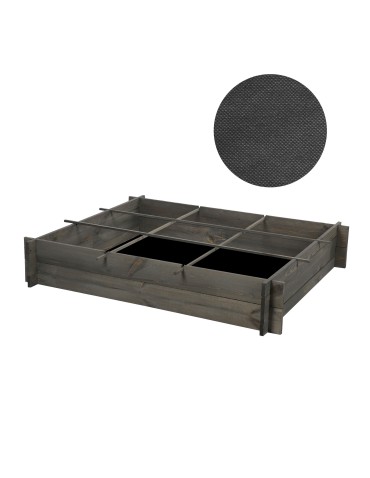 ZP05 - Skrzynie na warzywa zioła grządka podwyższona skrzynia zielnik 120x100cm ECO - produkt 4