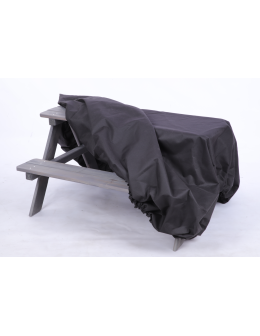 Pokrowiec ochronny na ławeczkę ławkę CZARNY WODOODPORNY z gumką 50x91x90 - product 2