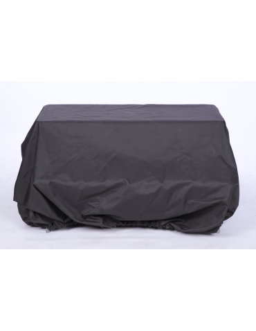 Uniwersalne plandeki- ochronne pokrowce - Pokrowiec ochronny na ławeczkę ławkę CZARNY WODOODPORNY z gumką 50x91x90 - product 4