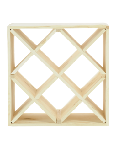 Skrzynkowe regały RW61 - Stojak na wino szafka na butelki regał typu 4X 50x50x25 cm 24 butelki EKO - product 3