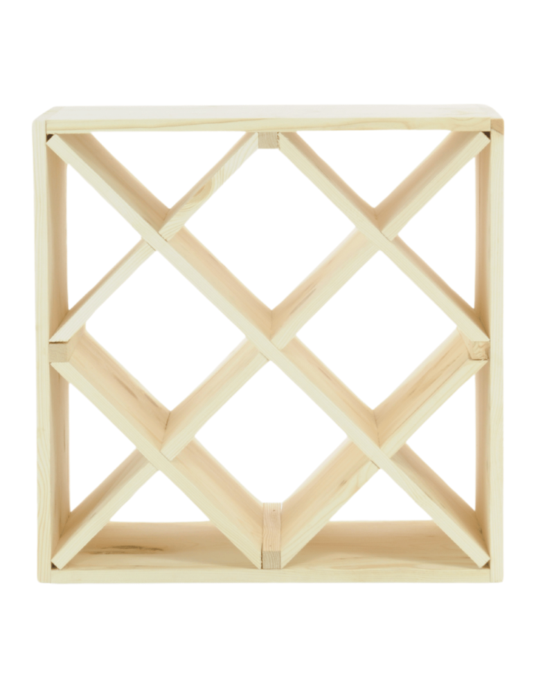 Skrzynkowe regały RW61 - Stojak na wino szafka na butelki regał typu 4X 50x50x25 cm 24 butelki EKO - product b2b.wamar.biz 3