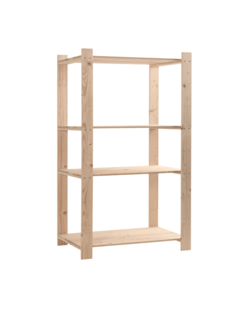 Regały z serii B - Regał na książki regał na zabawki regał drewniany do spiżarni 174x80x49 eko - product b2b.wamar.biz 3