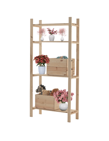 Regały z serii B - Regał na książki regał na zabawki regał drewniany do spiżarni 170x80x29 eko - product 3