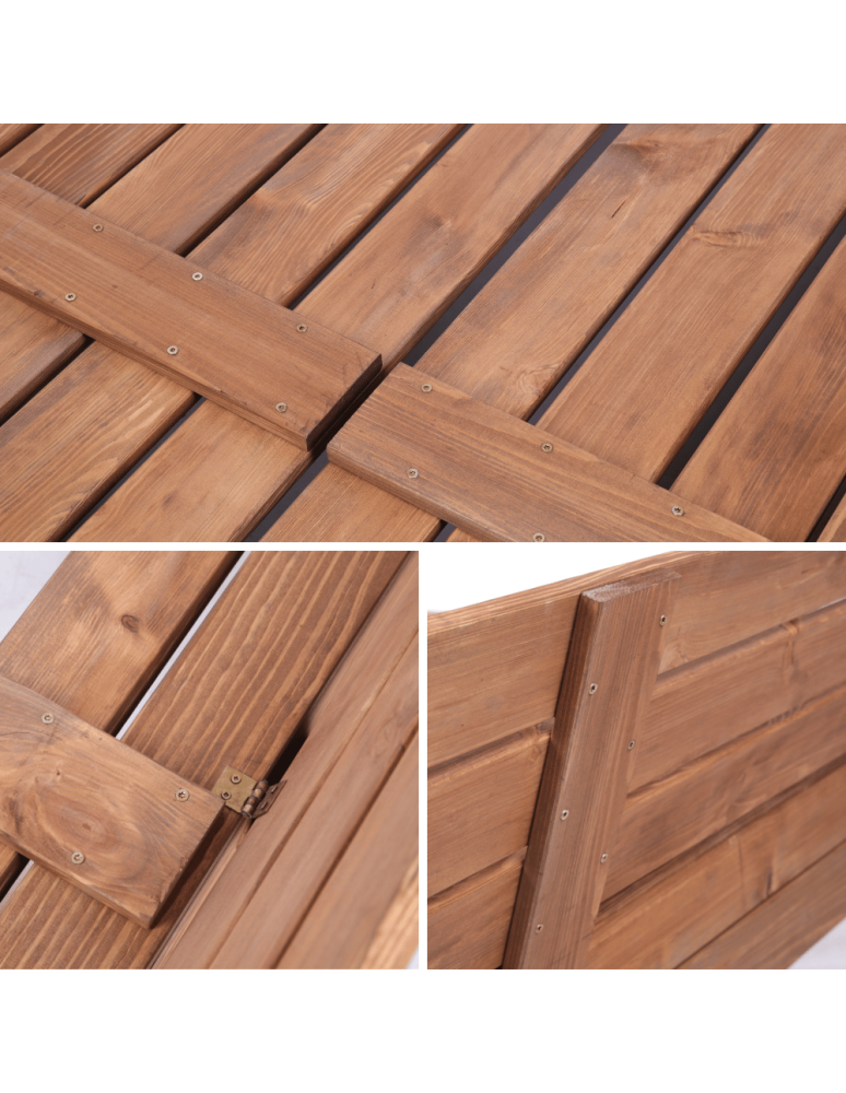 Piaskownice - Piaskownica impregnowana 120x120 z ławeczkami AGRO PLANDEKA POKRYWA oparcie - product b2b.wamar.biz 8