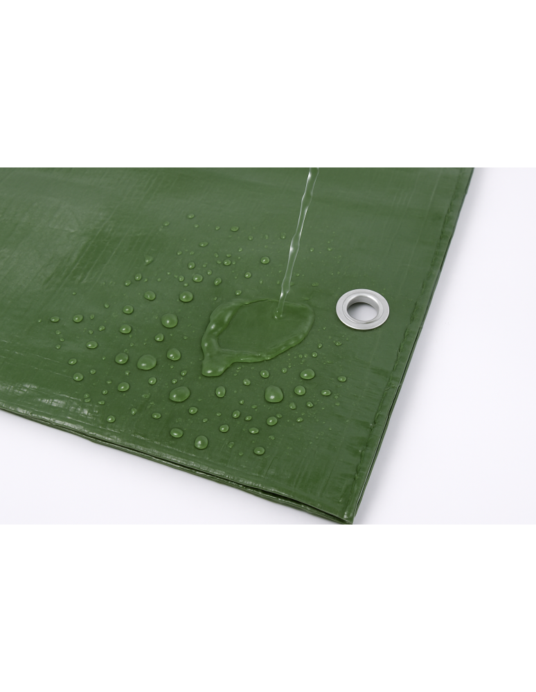 Uniwersalne plandeki- ochronne pokrowce - Plandeka wodoodporna MOCNA PE z oczkami 2x2m WZMACNIANA GRUBA okryciowa UV - product b2b.wamar.biz 5
