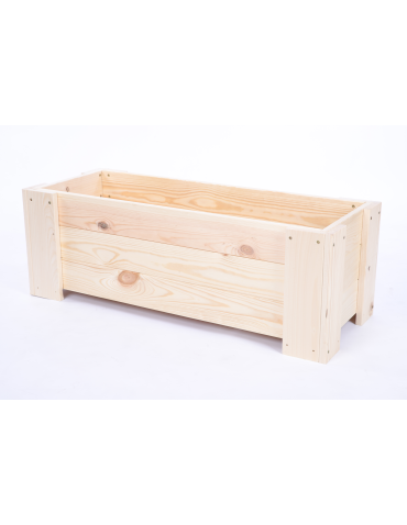 Donica drewniana ogrodowa IMPREGNAT doniczka na balkon szer. 80 cm FOLIA - product 2