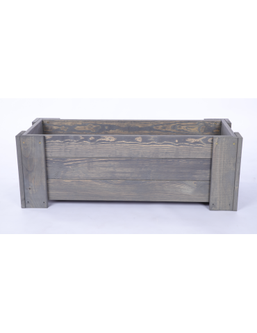 Duże Donice Drewniane Ogrodowe - Donica drewniana IMPREGNAT warzywna doniczka tarasowa szer. 60 cm FOLIA - product 3