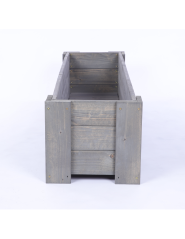 Duże Donice Drewniane Ogrodowe - Donica drewniana IMPREGNAT warzywna doniczka tarasowa szer. 100 cm FOLIA - product 4