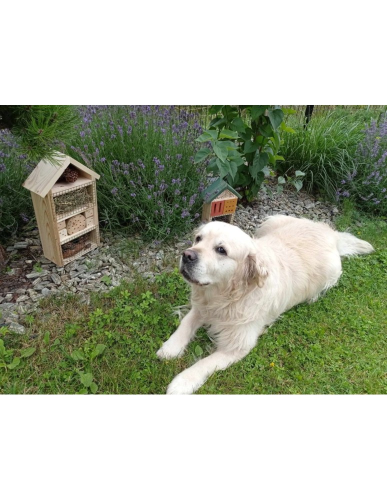 Hotel dla owadów- domek na owady - Domek dla owadów hotel budka lęgowa IMPREGNAT domki MEGA DUŻY aż 47cm! EKO - product b2b.wamar.biz 4