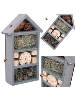 Domek dla owadów hotel budka lęgowa IMPREGNAT domki MEGA DUŻY aż 47cm! EKO