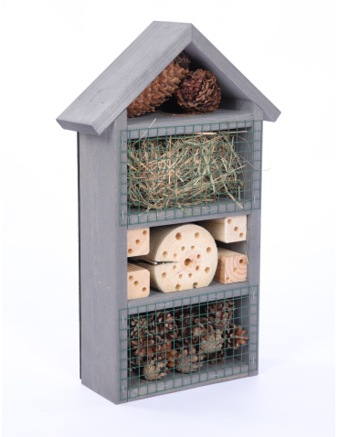 Domek dla owadów hotel budka lęgowa IMPREGNAT domki MEGA DUŻY aż 47cm! EKO - product 2