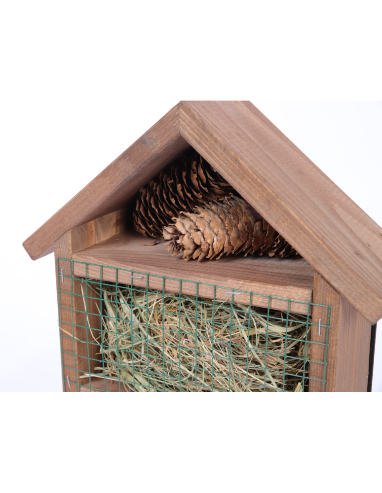 Hotel dla owadów- domek na owady - Domek dla owadów hotel budka lęgowa IMPREGNAT domki MEGA DUŻY aż 47cm! EKO - product b2b.wamar.biz 5