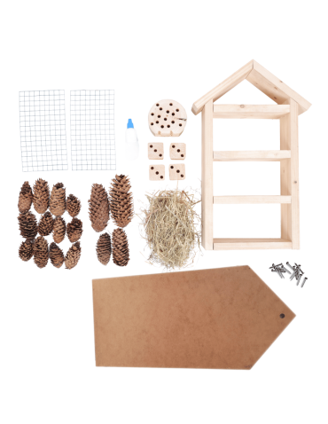 30x Domek dla owadów HOTEL DO SAMODZIELNEGO MONTAŻU MEGA DUŻY aż 47cm! DIY - product 2