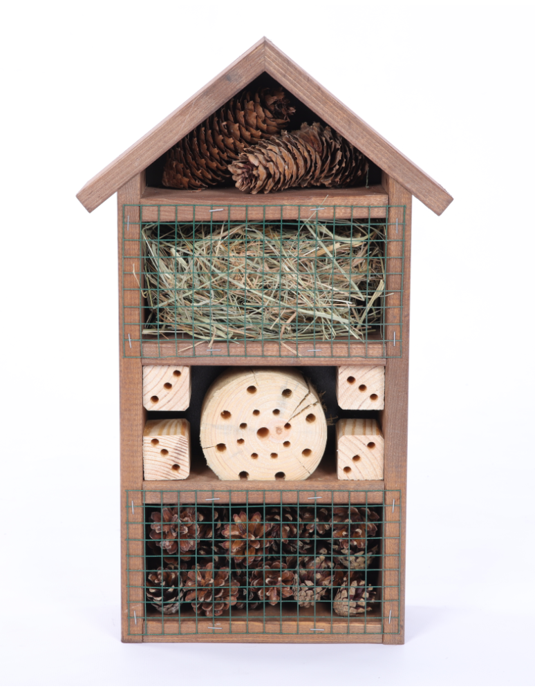 Hotel dla owadów- domek na owady - 10x Domek dla owadów HOTEL DO SAMODZIELNEGO MONTAŻU MEGA DUŻY aż 47cm! DIY - product b2b.wamar.biz 5