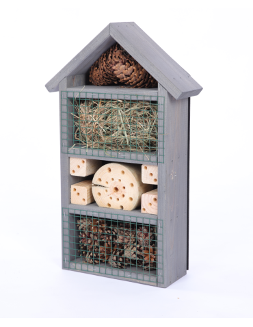 Hotel dla owadów- domek na owady - 10x Domek dla owadów HOTEL DO SAMODZIELNEGO MONTAŻU MEGA DUŻY aż 47cm! DIY - product 6