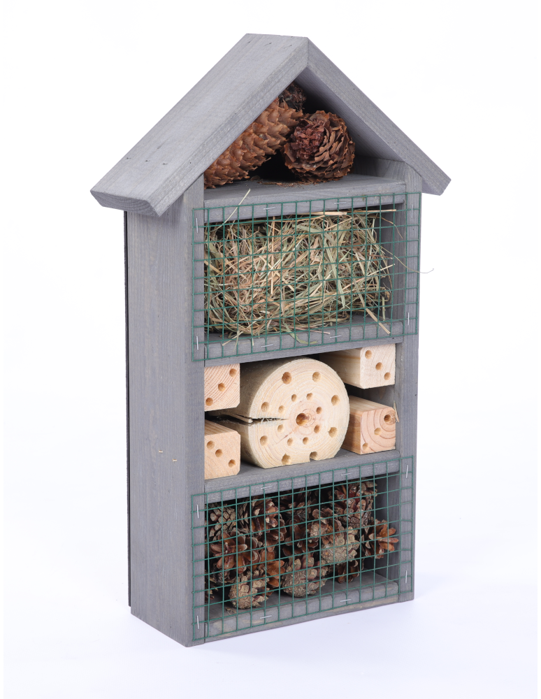 Hotel dla owadów- domek na owady - 30x Domek dla owadów HOTEL DO SAMODZIELNEGO MONTAŻU MEGA DUŻY aż 47cm! DIY - product b2b.wamar.biz 4