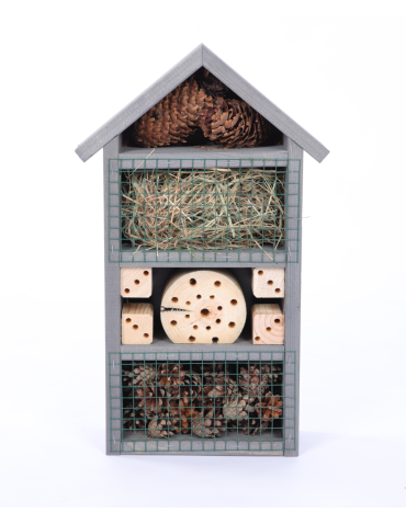 Hotel dla owadów- domek na owady - 30x Domek dla owadów HOTEL DO SAMODZIELNEGO MONTAŻU MEGA DUŻY aż 47cm! DIY - product 5