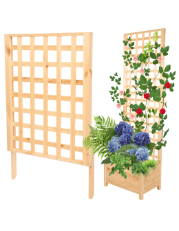 Nadstawka do pergoli drewnianej ogrodowej szer. 60cm MODUŁOWA PODWYŻSZENIE