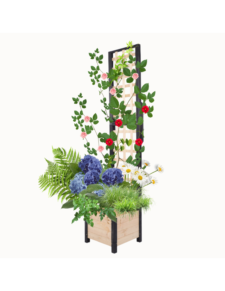 DNC - Nadstawka do pergoli drewnianej ogrodowej szer. 40cm MODUŁOWA IMPREGNACJA - product b2b.wamar.biz 4