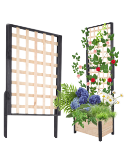 Nadstawka do pergoli drewnianej ogrodowej szer. 60cm MODUŁOWA IMPREGNACJA