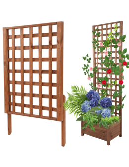 Nadstawka do pergoli drewnianej ogrodowej szer. 60cm MODUŁOWA IMPREGNACJA