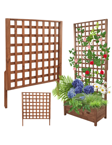 Nadstawka do pergoli drewnianej ogrodowej szer. 80cm MODUŁOWA IMPREGNACJA