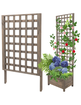 Nadstawka do pergoli drewnianej ogrodowej szer. 60cm MODUŁOWA IMPREGNACJA