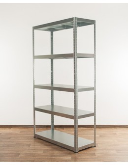 Regał cały metalowy 180x80x40 stojak warsztatowy 130kg/p magazynowy ocynk - product 2