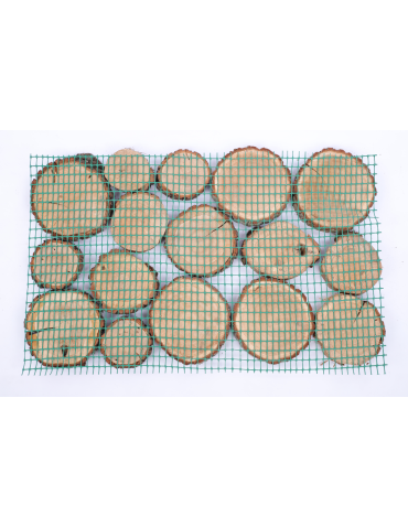 Ścieżki ogrodowe - Ścieżka ogrodowa 80x50X3 cm chodnik plastry drewna DĄB ścieżki EKO DREWNO - product 5