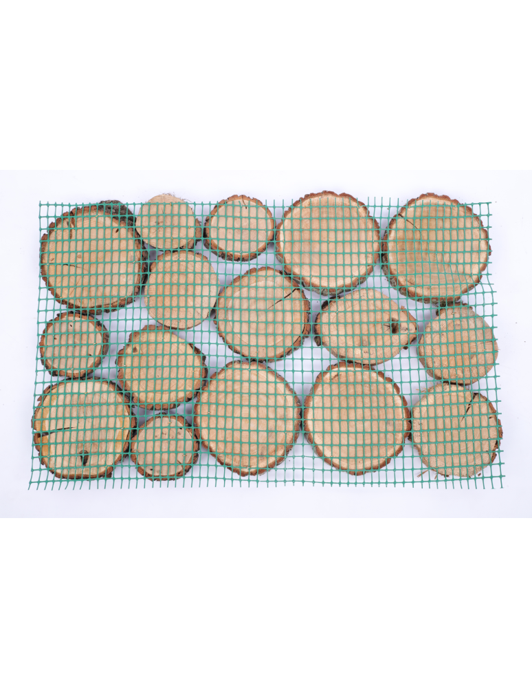 Ścieżki ogrodowe - Ścieżka ogrodowa 80x50X3 cm chodnik plastry drewna DĄB ścieżki EKO DREWNO X2 - product b2b.wamar.biz 5