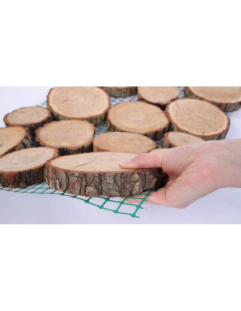 Ścieżki ogrodowe - Ścieżka ogrodowa 80x50X3 cm chodnik plastry drewna DĄB ścieżki EKO DREWNO X2 - product b2b.wamar.biz 6