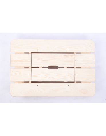 BLAT NA SKRZYNKĘ - Blat na skrzynkę piwa drewniany stół plenerowy z pokrywą turystyczny EKO - product 6